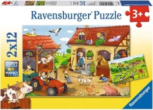 Ravensburger 75607 Working on The Farm Jigsaw Puzzle (2 x 12 Piece) - Picture 1 of 4