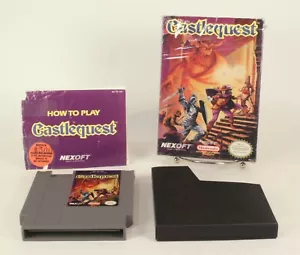 Boxed Nintendo NES Game CastleQuest Tested and Working - Picture 1 of 2