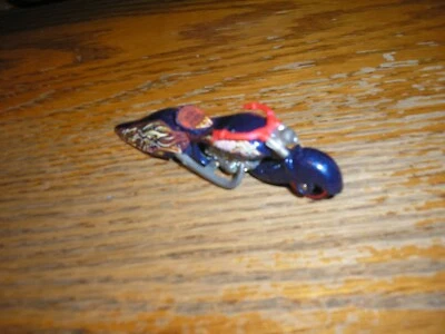 Nice Loose Hot Wheels W-oozie choppa gabra Chopper Met. Blue w/ Flames Free SHIP - Image 1 of 4