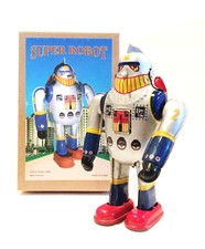 BRAND NEW SUPER ROBOT X-25 TIN ROBOT MINT