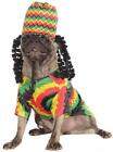 Rasta Dog Jamaican Caribbean Fancy Dress Up Halloween Pet Dog Cat Costume