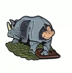 Ace Ventura Pet Detective Metal Enamel Pin - New! 90’s Movie Jim Carey Pin - Picture 1 of 5