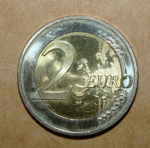 S4 - Germany 2 Euro 2011-F Brilliant Uncirculated Bi-Metallic Coin -Perfect Coin - Picture 1 of 2