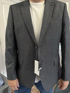 Men's Grey Suit 2-Piece 48R - 40R Trouser - Picture 1 of 2
