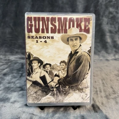 GUNSMOKE SEASONS 1 - 4 DVD BOXSET 24-DISC SET 68+ HOURS RARE OOP - Image 1 of 4