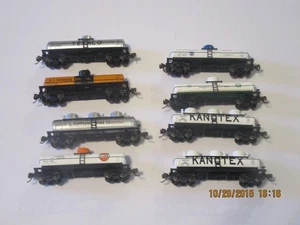 8 verschiedene Spur N Bachmann Kesselwagen. Alles mit Kadee Cou[lers. - Bild 1 von 5