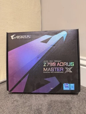 GIGABYTE Z790 AORUS MASTER X LGA 1700 Extended ATX Intel Motherboard - Image 1 of 4