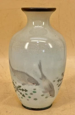 Japanese Meiji Cloisonné Vase Attributed to Namikawa Sōsuke - Image 1 of 4