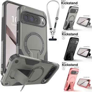 Für Google Pixel 10/10 Pro/10 Pro XL Ständer Hülle Robust Cover + Handyband - Bild 1 von 35