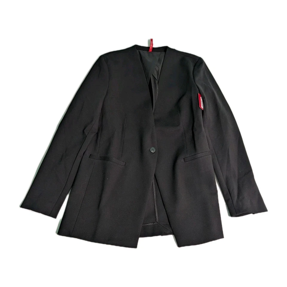 Spanx The Collarless Blazer 20384R Classic Black Size 2X