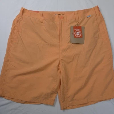Мужские шорты Simms 40 Coral Reef Superlight для рыбалки водоотталкивающие Chino НОВЫЕ - Изображение 1 из 4