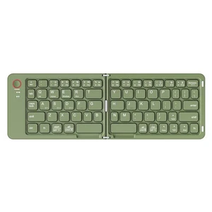 2X(Tragbare, Kabellose Bluetooth-Tastatur, Faltbar, für Tablet, Handy, Trag5456 - Bild 1 von 7