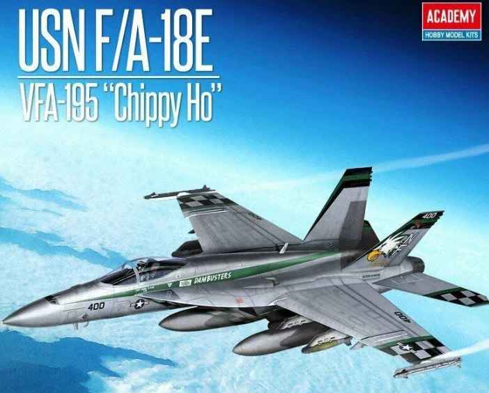 Academy - 1/72 USN F/a-18e Vfa-195 "chippy Ho"