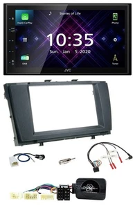 JVC DAB 2DIN Lenkrad Bluetooth USB Autoradio für Toyota Avensis 2009-2011 - Bild 1 von 12