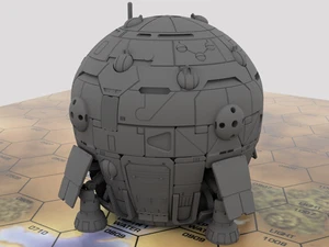 BattleTech/CityTech - Mapscale Union NuSeen 2025 Dropship - NEW ART - Picture 1 of 5