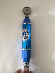 MILLER LITE 100 Year Anniversary Harley Davidson Finial BEER TAP HANDLE TOPPER - Picture 1 of 2