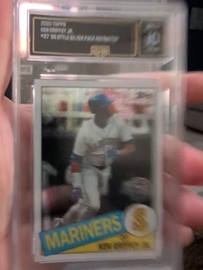 Ken Griffey Jr 2020 Topps Silver Pack 1985 Topps Chrome GMA  - Imagen 1 de 2