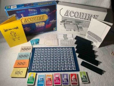 1988 Selecta Dutch ACQUIRE Game Slightly Played Condition W/Lloyd's Rules  - Image 1 of 4