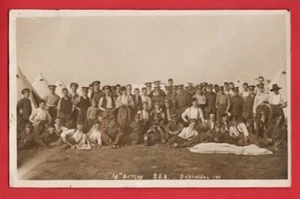 LANCASHIRE DOLPHINHOLME  1ST BATTERY RSA   MILITARY CAMP.  RP - Picture 1 of 1