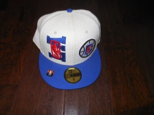 NEW ERA 59FIFTY L.A. CLIPPERS NBA 2022 Draft Fitted Hat Cap Size 8 Wht/Blu $50! - Picture 1 of 5