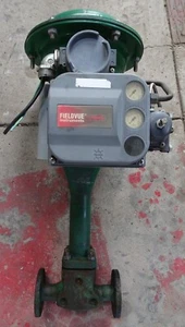 Fisher 3/4" Control Valve w/ Fisher Fieldvue GX Actuator DVC6030 positioner - Picture 1 of 11