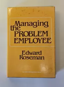 Edward Roseman Managing The Problem Employee Book 1982 BF - Bild 1 von 3