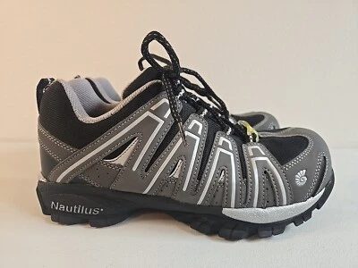 Zapatos de Seguridad Nautilus Para Hombres 8.5M Puntera Compuesta Estilo N1340M Industrial Trabajo Gris Foto 1 de 4