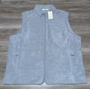 NEW Peter Millar Crown Sport Men's 2XL Gale Full Zip Fleece Golf Fade Vest XXL - Picture 1 of 10