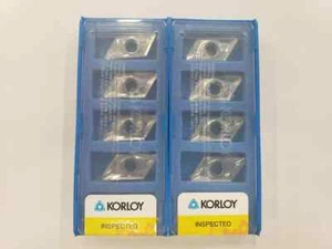 10pc) Korloy XEKT 19M504FR-MA H01 Pro-X Mill Milling Carbide Inserts 1-03-013570 - Picture 1 of 3