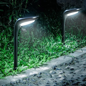 Waterproof Solar Pathway Lights - 4 Pack, 150 Lumen, Auto On/Off, 2 Modes - Picture 1 of 12