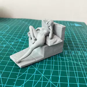 Resin Figur Modell Sexy Girl Selene NSFW GK im Maßstab 1:24 ungebaut unbemalt - Bild 1 von 5