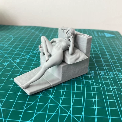 Resin Figur Modell Sexy Girl Selene NSFW GK im Maßstab 1:24 ungebaut unbemalt - Bild 1 von 4