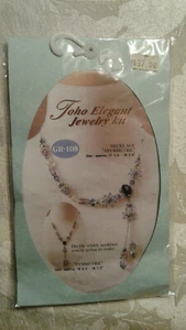 Toho Elegant Jewelry Kit - Necklace Symmetric or Asymmetric GR-108 - Picture 1 of 4