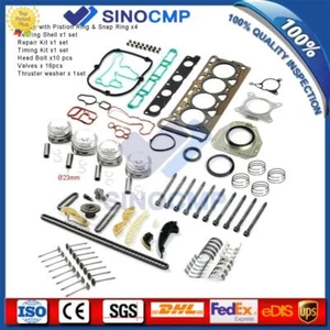 Engine Pistons Overhaul Rebuild Kit For VW Audi Skoda 1.8T BZB CDA CDH Ø23mm - Picture 1 of 1