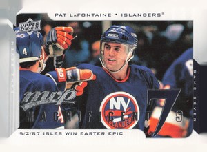 2008 Upper Deck MVP Magnificent #M7-PL Pat LaFontaine   Card TCCCX