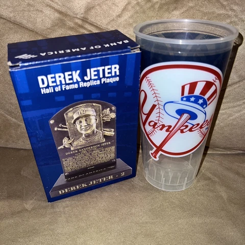 New York Yankees SGA 2022: Replica Derek Jeter Hall of Fame Plaque, Other Cover