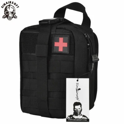 Kit de primeiros socorros tático bolsa MOLLE Rip-Away EMT IFAK bolsa médica utilitária envio EUA - Imagem 1 de 4