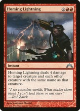 FOIL Homing Lightning | MtG Magic Gatecrash | English | Near Mint
