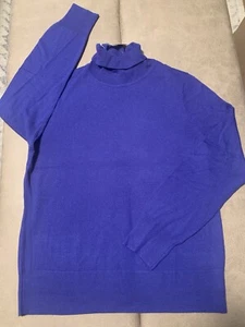 Maglione leggero girocollo misto lana merino J Crew nuovo con etichetta donna taglia XXL - Foto 1 di 5