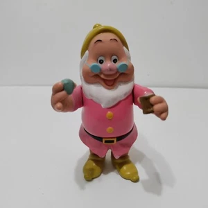 Doc Vintage Disney Schneewittchen und die sieben Zwerge Vinyl Spielzeug Puppe Figur 6,5" - Bild 1 von 8
