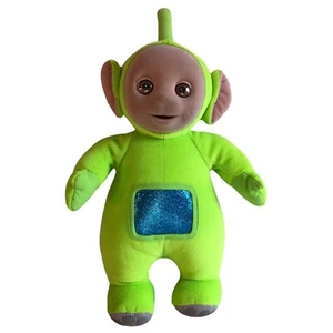 Eden - 1998 Vintage Teletubbies Dipsy Green 15” Plush Doll Flocked Face - Picture 1 of 8