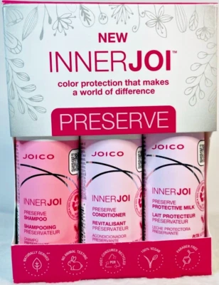 Joico InnerJoi Color Protection Preserve Shampoo/Conditioner/Milk 1.7 oz Each) - Image 1 of 4