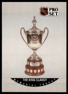 1990-91 Pro Set The King Clancy Memorial Trophy #380