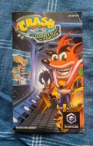 Crash Bandicoot The Wrath Of Cortex Nintendo GameCube Manual ONLY NO GAME - Picture 1 of 6