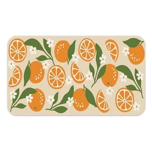 Summer Door matSummer Orange Front Door Mat Outside Entrance Summer Outdoor M... - Picture 1 of 4