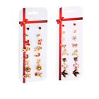  2 Set Chirstmas Gifts Dangle Earrings for Girls Christmas Deer