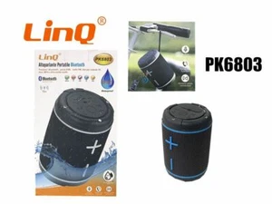 Speaker Cassa Bluetooth Portatile Impermeabile Usb Radio Fm Tf Linq Pk6803 - Photo 1/1