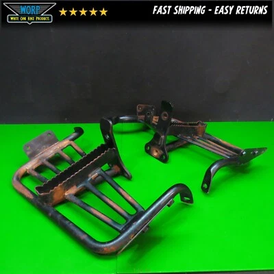 2005 ARCTIC CAT 250 2X4 HEEL GUARD FOOT WELL FOOTWELL NERF BAR SET PAIR 0506-959 - Image 1 of 4