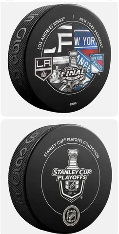 2014 LOS ANGELES KINGS vs NEW YORK RANGERS STANLEY CUP Finals PUCK Cover