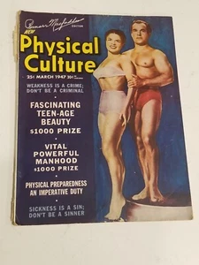 Vintage Physical Culture Magazine - March 1947 - Picture 1 of 8